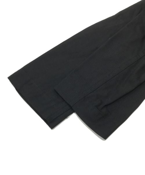 WILDSIDE YOHJI YAMAMOTO（ワイルドサイド ヨウジ ヤマモト）WILDSIDE YOHJI YAMAMOTO (ワイルドサイド ヨウジ ヤマモト) Cotton Chino 2B Tailored Collar Jacket ブラック サイズ:3の古着・服飾アイテム