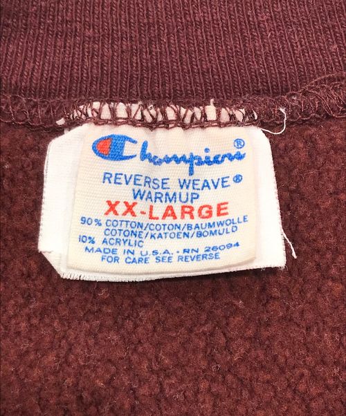 Champion（チャンピオン）Champion (チャンピオン) プリントスウェット エンジ サイズ:XXLの古着・服飾アイテム