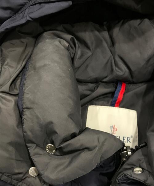 MONCLER（モンクレール）MONCLER (モンクレール) BREL-ダウンジャケット ネイビーの古着・服飾アイテム