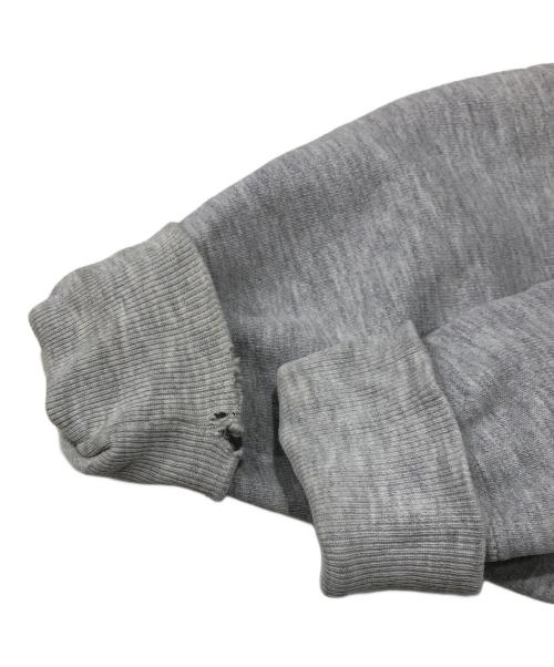 Champion REVERSE WEAVE（チャンピオン リバース ウィーブ）Champion REVERSE WEAVE (チャンピオン リバース ウィーブ) 90s プリントスウェット グレー×ブラウン サイズ:Ｌの古着・服飾アイテム