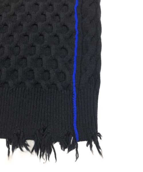 ZARA（ザラ）ZARA (ザラ) ADER error (アーダーエラー) コラボクラッシュベスト ブラック サイズ:S-M 未使用品の古着・服飾アイテム