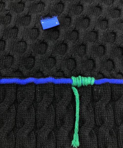 ZARA（ザラ）ZARA (ザラ) ADER error (アーダーエラー) コラボクラッシュベスト ブラック サイズ:S-M 未使用品の古着・服飾アイテム