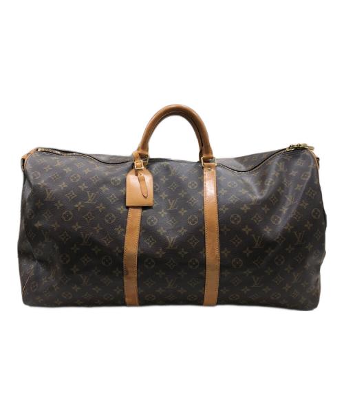 LOUIS VUITTON（ルイ ヴィトン）LOUIS VUITTON (ルイ ヴィトン) ボストンバッグ/モノグラム/キーポル・バンドリエール60 ベージュの古着・服飾アイテム