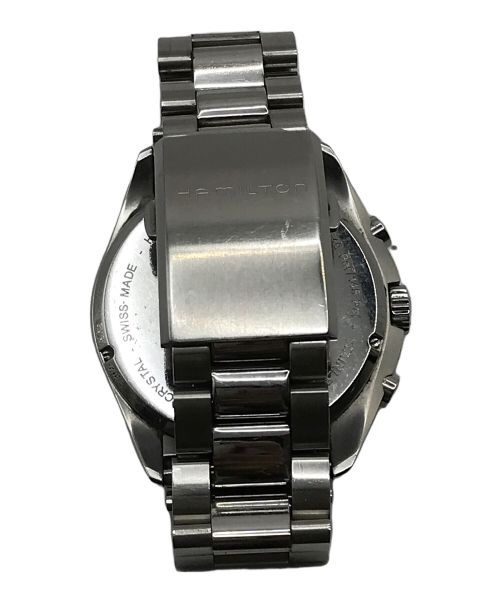 HAMILTON（ハミルトン）HAMILTON (ハミルトン) カーキ パイロット クロノグラフ ブラックの古着・服飾アイテム