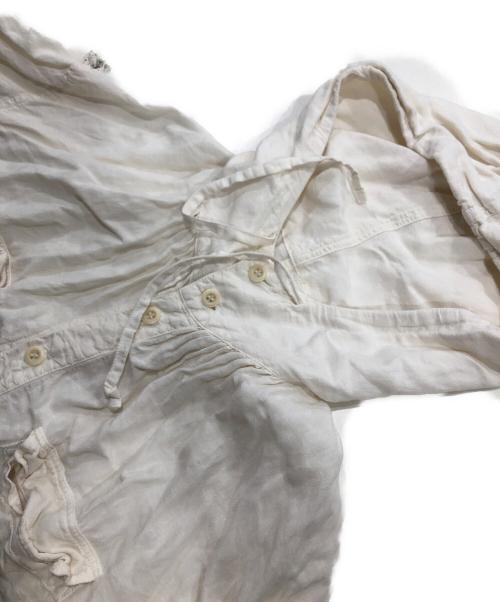 nest Robe（ネストローブ）nest Robe (ネストローブ) リネン超撥水 フーディー アイボリー サイズ:FREEの古着・服飾アイテム