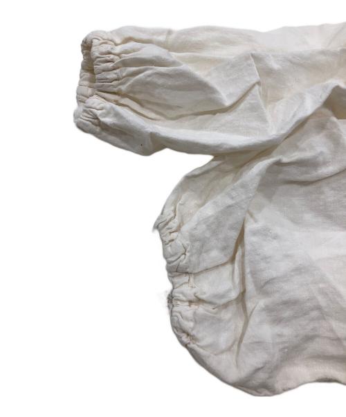 nest Robe（ネストローブ）nest Robe (ネストローブ) リネン超撥水 フーディー アイボリー サイズ:FREEの古着・服飾アイテム