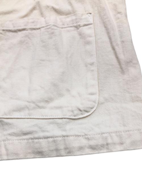 HARVESTY（ハーベスティー）HARVESTY (ハーベスティー) 8oz デニム アトリエ ジャケット アイボリー サイズ:Sの古着・服飾アイテム