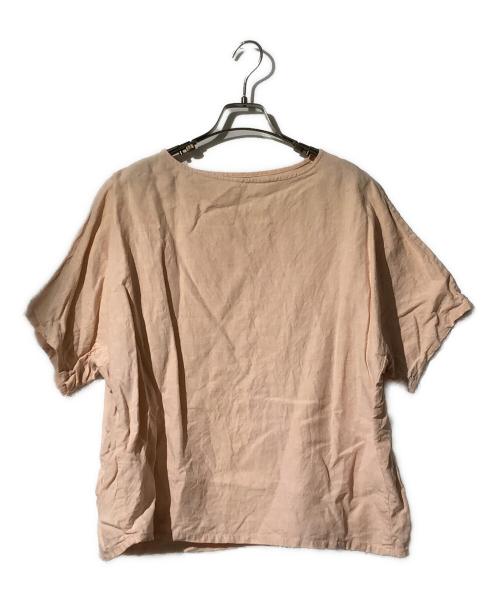 Atelier d`antan（アトリエ・ダンタン）Atelier d`antan (アトリエ・ダンタン) リネンブラウス ピンク サイズ:なしの古着・服飾アイテム