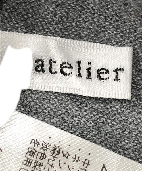 atelier naruse（アトリエナルセ）atelier naruse (アトリエナルセ) ニットカーディガン グレー サイズ:Fの古着・服飾アイテム