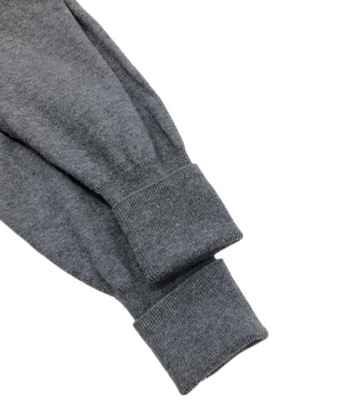 Veritecoeur（ヴェリテクール）Veritecoeur (ヴェリテクール) カシミヤシルク混カーディガン グレー サイズ:Fの古着・服飾アイテム