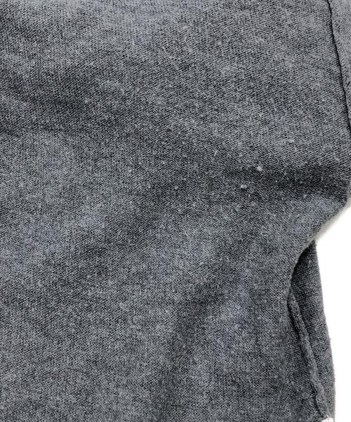 Veritecoeur（ヴェリテクール）Veritecoeur (ヴェリテクール) カシミヤシルク混カーディガン グレー サイズ:Fの古着・服飾アイテム