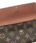 中古・古着 LOUIS VUITTON (ルイ ヴィトン) 長財布/ポシェット・ポルトモネ クレディ/モノグラム ブラウン：22000円