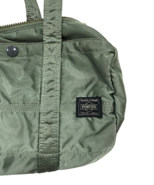PORTER（ポーター）PORTER (ポーター) ミニボストンバッグ カーキの古着・服飾アイテム
