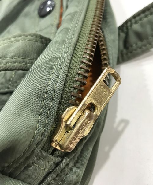 PORTER（ポーター）PORTER (ポーター) ミニボストンバッグ カーキの古着・服飾アイテム