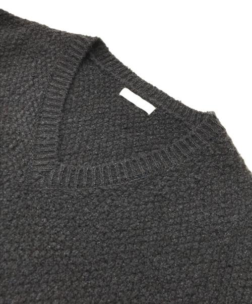 vainl archive（ヴァイナルアーカイブ）vainl archive (ヴァイナルアーカイブ) AZIZ-V ウールニット ブラック サイズ:Sの古着・服飾アイテム