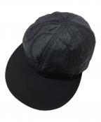 Diaspora Skateboardsディアスポラスケートボードズ）の古着「キルティングキャップ」｜ブラック