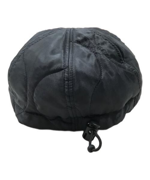 Diaspora Skateboards（ディアスポラスケートボードズ）Diaspora skateboards (ディアスポラスケートボードズ) キルティングキャップ ブラックの古着・服飾アイテム