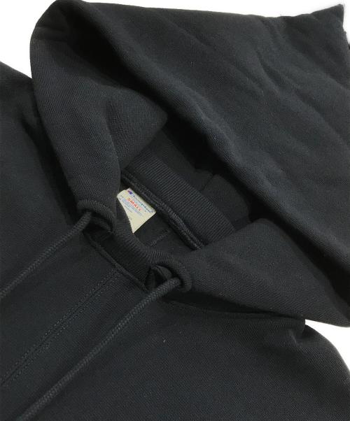 Champion（チャンピオン）Champion (チャンピオン) N.HOOLYWOOD (エヌ ハリウッド) リバースウィーブ フーデッドスウェットシャツ ブラック サイズ:Sの古着・服飾アイテム