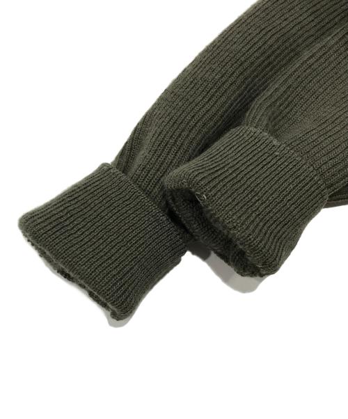 Maison Martin Margiela（メゾンマルタンマルジェラ）Maison Martin Margiela (メゾンマルタンマルジェラ) ニットスエード再構築ドッキングジャケット ブラウン サイズ:TUの古着・服飾アイテム