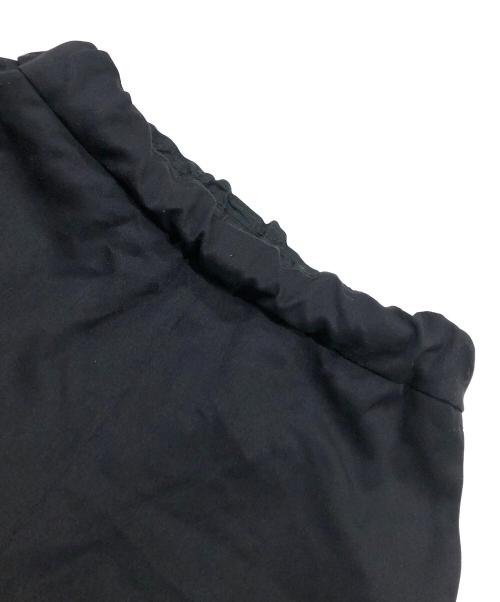 NO CONTROL AIR（ノーコントロールエアー）NO CONTROL AIR (ノーコントロールエアー) スムースポリエステルライトツイルパンツ ブラック サイズ:XSの古着・服飾アイテム