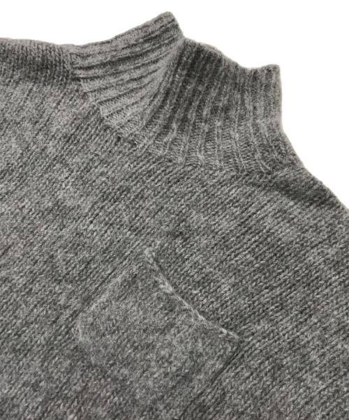 GOSH（ゴーシュ）GOSH (ゴーシュ) アルパカウール ワイドタートルニット長袖ニットセーター ベージュ サイズ:2の古着・服飾アイテム