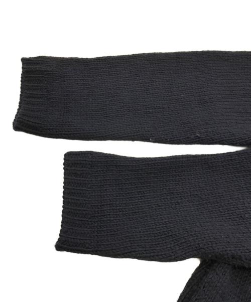 Yohji Yamamoto pour homme（ヨウジヤマモト プールオム）Yohji Yamamoto pour homme (ヨウジヤマモト プールオム) ジャガードロングカーディガン ネイビー サイズ:3の古着・服飾アイテム