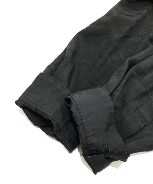 Yohji Yamamoto pour homme（ヨウジヤマモト プールオム）Yohji Yamamoto pour homme (ヨウジヤマモト プールオム) LADY DESIGN LONG BLOUSE ブラック サイズ:2の古着・服飾アイテム