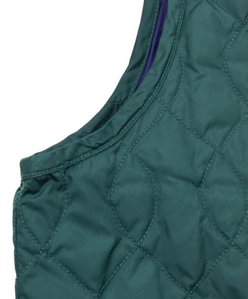 NANGA（ナンガ）NANGA (ナンガ) KEBOZ (ケボズ) REVERSIBLE DOWN VEST グリーン サイズ:Mの古着・服飾アイテム