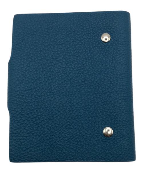 HERMES（エルメス）HERMES (エルメス) ユリスPM-レザー手帳カバー/■P刻印 スカイブルーの古着・服飾アイテム