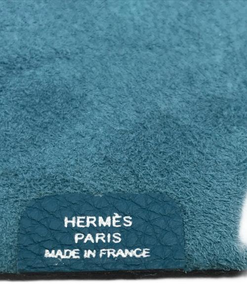 HERMES（エルメス）HERMES (エルメス) ユリスPM-レザー手帳カバー/■P刻印 スカイブルーの古着・服飾アイテム
