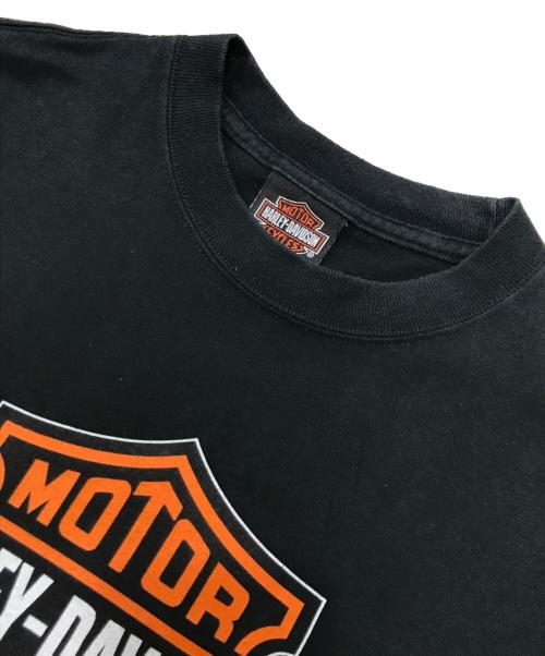HARLEY-DAVIDSON（ハーレーダビッドソン）HARLEY-DAVIDSON (ハーレーダビッドソン) プリントTシャツ ブラック サイズ:Mの古着・服飾アイテム