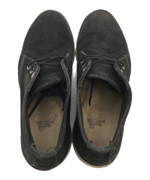 RED WING（レッドウィング）RED WING (レッドウィング) スウェードチャッカブーツ ブラック サイズ:26の古着・服飾アイテム