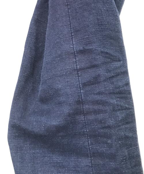 OFFICINE GENERALE（オフィシンジェネラル）OFFICINE GENERALE (オフィシンジェネラル) リネンコットン3Ｂジャケット ネイビー サイズ:46の古着・服飾アイテム