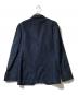 OFFICINE GENERALE (オフィシンジェネラル) リネンコットン3Ｂジャケット ネイビー サイズ:46：4500円