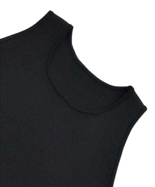 Louren（ローレン）Louren (ローレン) docking cocoon dress ブラック サイズ:Mの古着・服飾アイテム