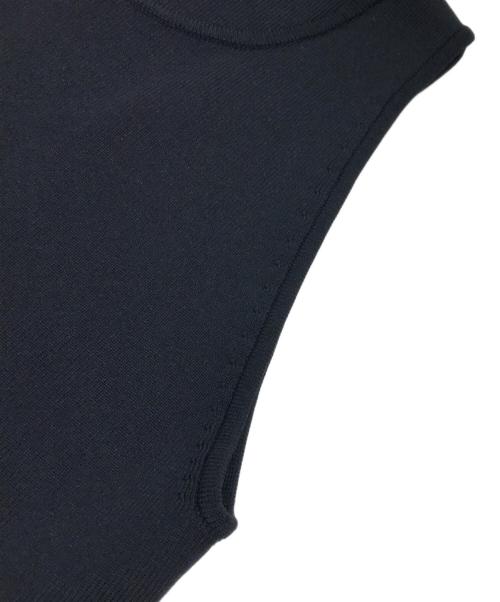 Louren（ローレン）Louren (ローレン) docking cocoon dress ブラック サイズ:Mの古着・服飾アイテム