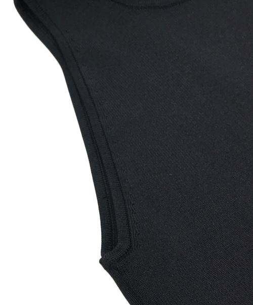 Louren（ローレン）Louren (ローレン) docking cocoon dress ブラック サイズ:Mの古着・服飾アイテム