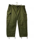 Canadian Armyカナダ軍）の古着「オーバーカーゴパンツ」｜オリーブ