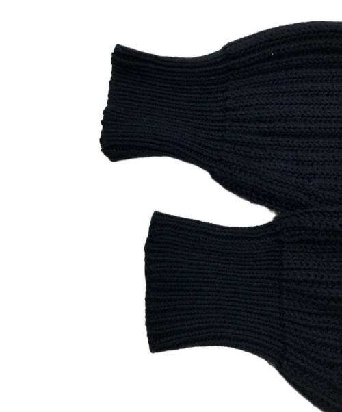 ALEXANDER WANG（アレキサンダー・ワン）ALEXANDER WANG (アレキサンダー・ワン) アシンメトリーワイドニット ブラック サイズ:Ｓの古着・服飾アイテム