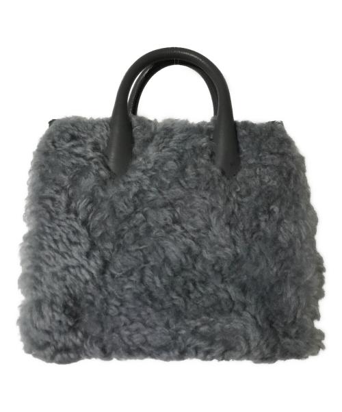 BALENCIAGA（バレンシアガ）BALENCIAGA (バレンシアガ) パドロックヌードミニ2WAYショルダーバッグ グレーの古着・服飾アイテム