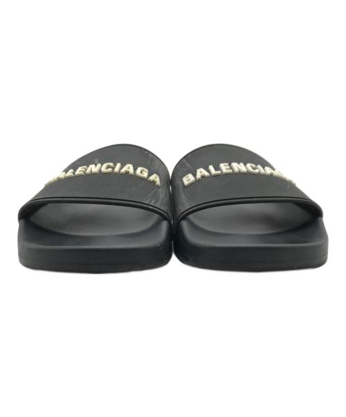 BALENCIAGA（バレンシアガ）BALENCIAGA (バレンシアガ) POOL SANDAL ブラック サイズ:25cmの古着・服飾アイテム