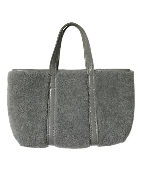 BALENCIAGA（バレンシアガ）BALENCIAGA (バレンシアガ) バルベス スモール2WAY トートバッグ ライトグレーの古着・服飾アイテム