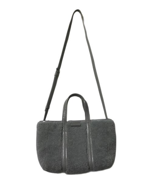 BALENCIAGA（バレンシアガ）BALENCIAGA (バレンシアガ) バルベス スモール2WAY トートバッグ ライトグレーの古着・服飾アイテム