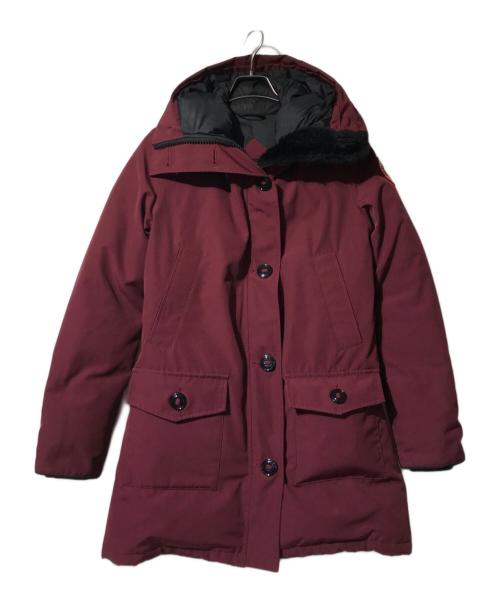 CANADA GOOSE（カナダグース）CANADA GOOSE (カナダグース) Bronte Parka Heritage ボルドー サイズ:Mの古着・服飾アイテム