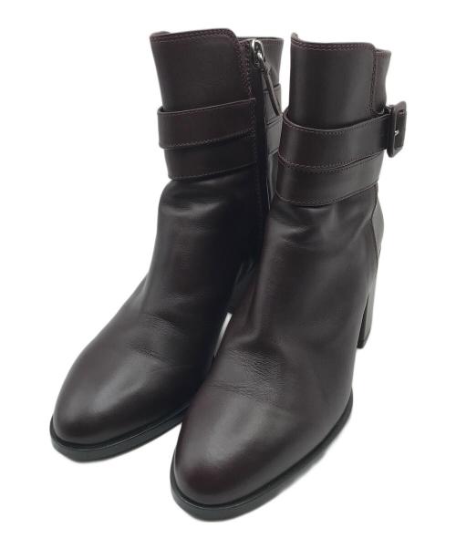 TOD'S（トッズ）TOD'S (トッズ) アンクルストラップブーツ ブラウン サイズ:35の古着・服飾アイテム