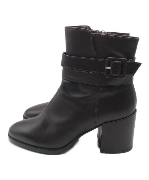 TOD'S（トッズ）TOD'S (トッズ) アンクルストラップブーツ ブラウン サイズ:35の古着・服飾アイテム