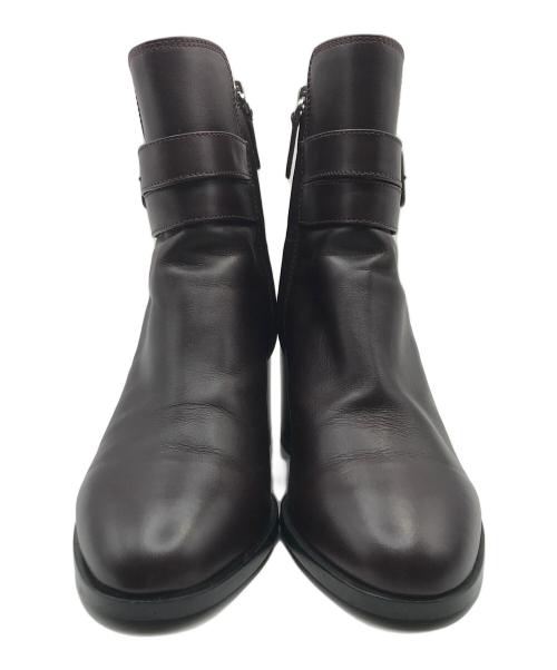 TOD'S（トッズ）TOD'S (トッズ) アンクルストラップブーツ ブラウン サイズ:35の古着・服飾アイテム