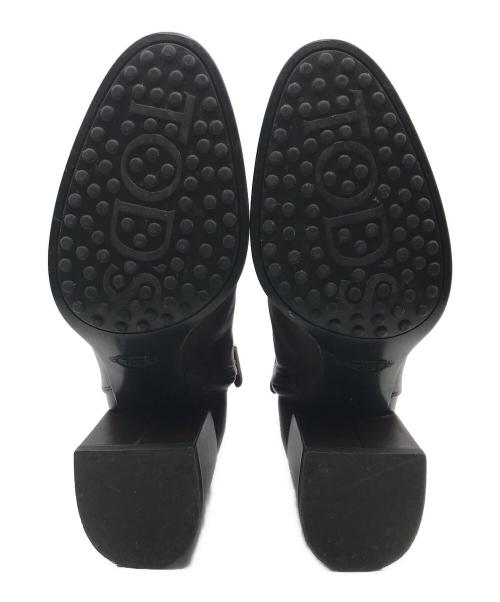 TOD'S（トッズ）TOD'S (トッズ) アンクルストラップブーツ ブラウン サイズ:35の古着・服飾アイテム