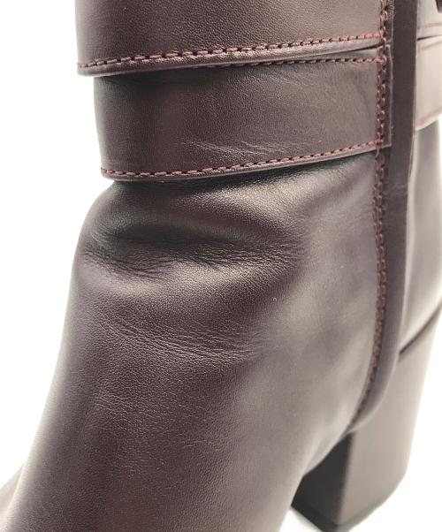 TOD'S（トッズ）TOD'S (トッズ) アンクルストラップブーツ ブラウン サイズ:35の古着・服飾アイテム