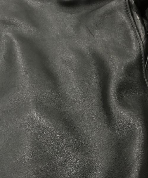 Schott（ショット）schott (ショット) A-2フライトジャケット型ボンバージャケット ブラック サイズ:40の古着・服飾アイテム